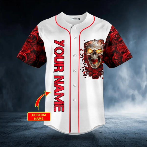 Blood Rose Fire Skull Custom Baseball Jersey Skull 26 Viking Graphic Tees 3D All Over Print Clothing 3 eFzcv.jpg