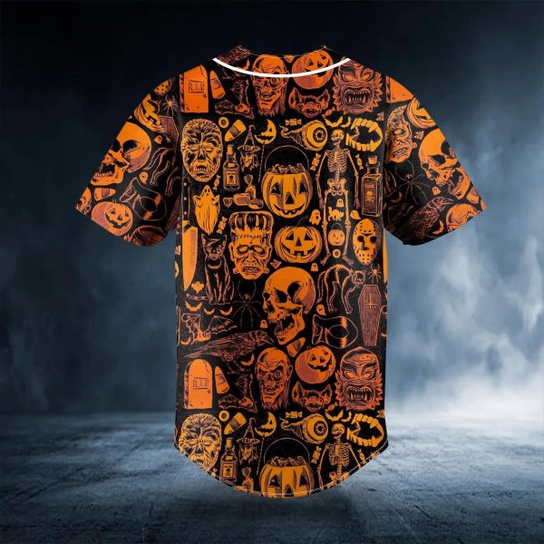 Happy Halloween Pattern Pumpkin Skull Baseball Jersey Skull 26 Viking Graphic Tees 3D All Over Print Clothing 2 pYUaJ.jpg