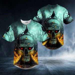 Dead Island Raven Skull Baseball Jersey Skull 26 Viking Graphic Tees 3D All Over Print Clothing 1 X5qSc.jpg