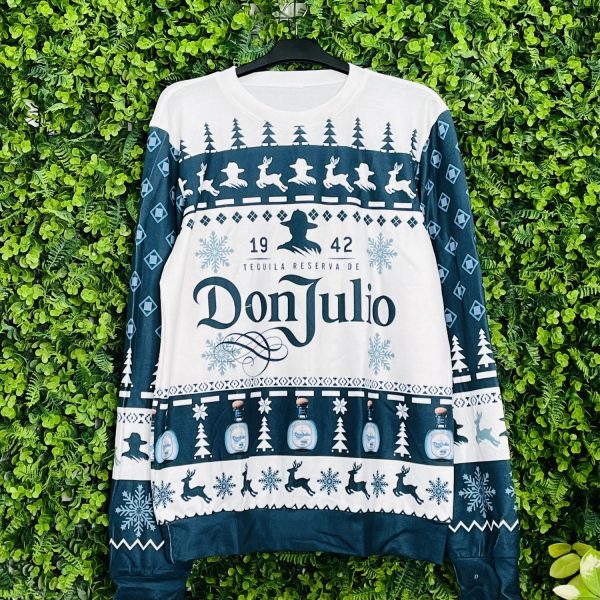 Don Julio Tequila Holiday Ugly Christmas Sweater