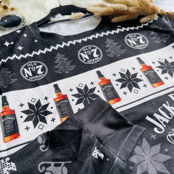 Jack Daniels Old No 7 3D Christmas Sweater