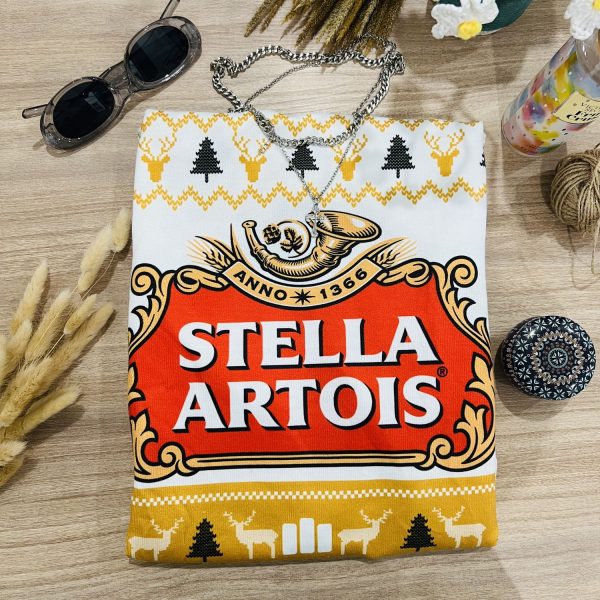 Stella Artois Beer Logo Ugly Christmas Sweater