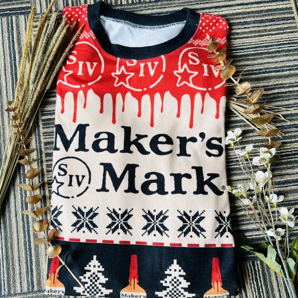 Maker’s Mark Ugly Christmas Sweater