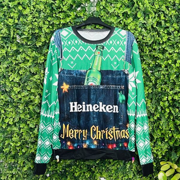 Heineken Merry Christmas Ugly Christmas Sweater