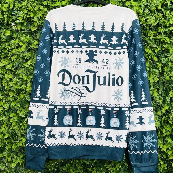 Don Julio Tequila Holiday Ugly Christmas Sweater