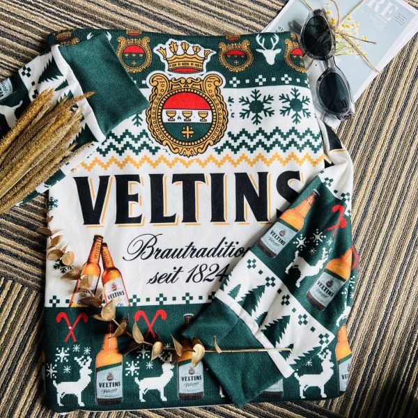 Veltins Brau Tradition Seit 1824 3D Christmas Sweater