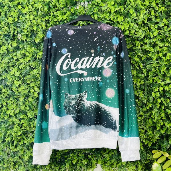 Snow Cat Cocaine Everywhere Premium Sweater