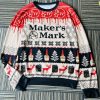 Michelob Ultra Beer Blue Holiday Ugly Christmas Sweater