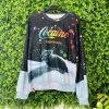 Cocaine Everywhere Cat With Snow Ugly Christmas Sweater Sweatshirt