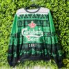 Bushmills Irish Whiskey Snowflakes Xmas Ugly Christmas Sweater