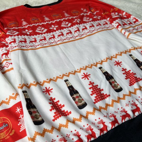 Personalized Schaefer Beer Ugly Christmas Sweater