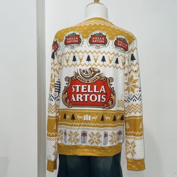 Stella Artois Beer Logo Ugly Christmas Sweater