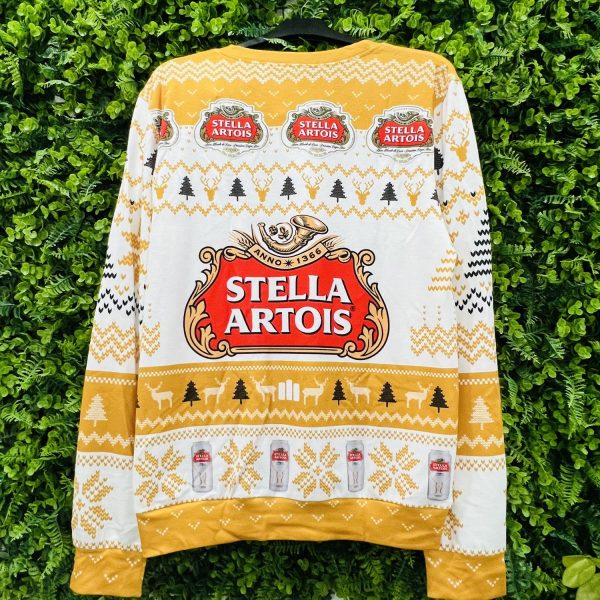 Stella Artois Beer Logo Ugly Christmas Sweater