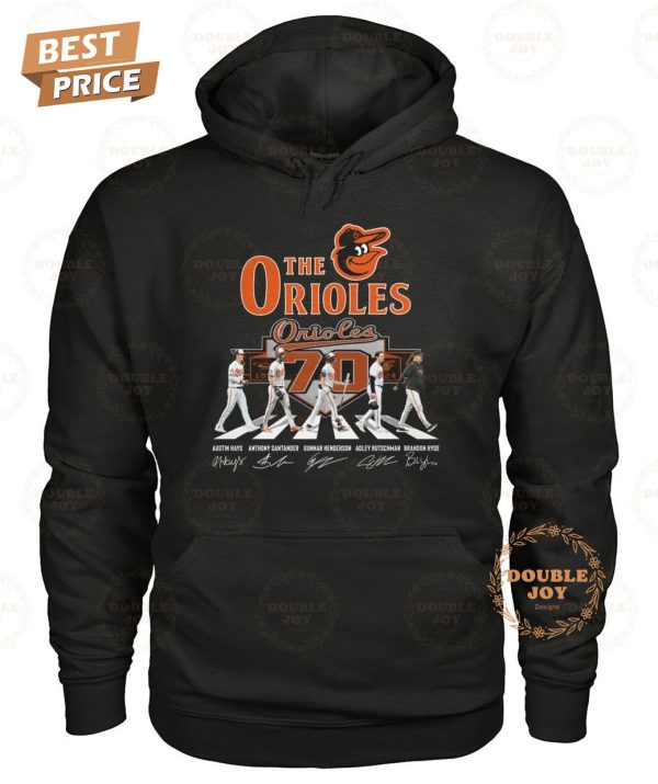 Baltimore Orioles 70th Anniversary 1954-2024 T-Shirt