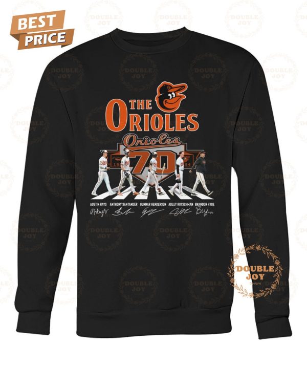 Baltimore Orioles 70th Anniversary 1954-2024 T-Shirt