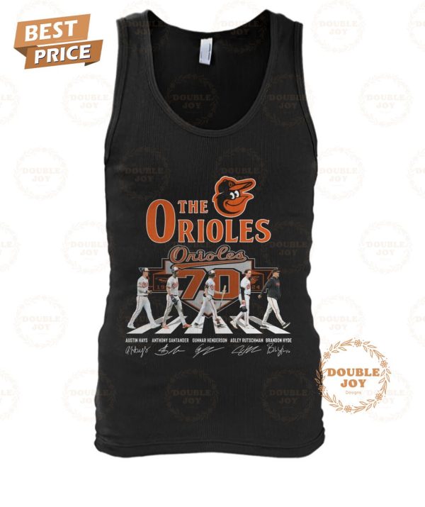 Baltimore Orioles 70th Anniversary 1954-2024 T-Shirt