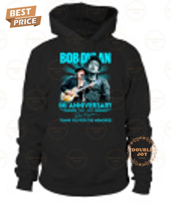 Bob Dylan 66th Anniversary 1959-2025 Thank You For The Memories T-Shirt