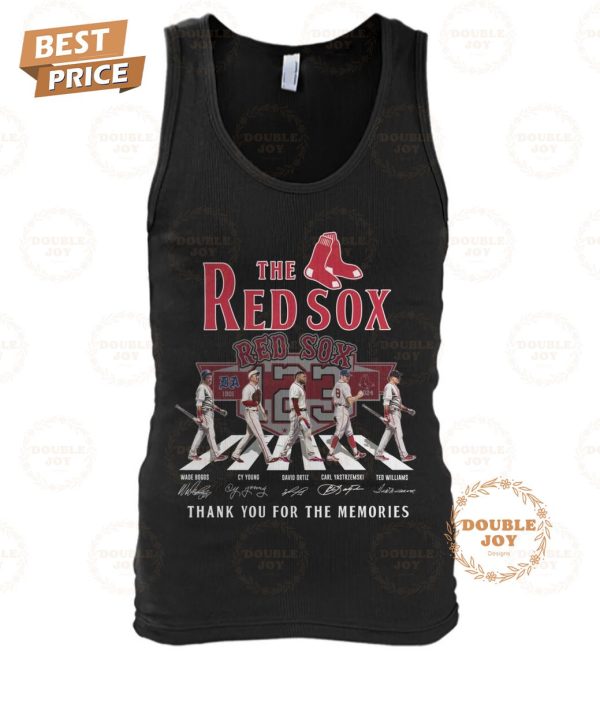 Boston Red Sox 123th Anniversary Thank You For The Memories T-Shirt