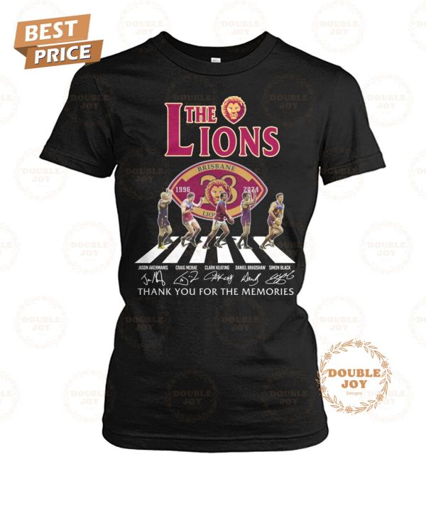 Brisbane Lions 28th Anniversary Thank You For The Memories T-Shirt