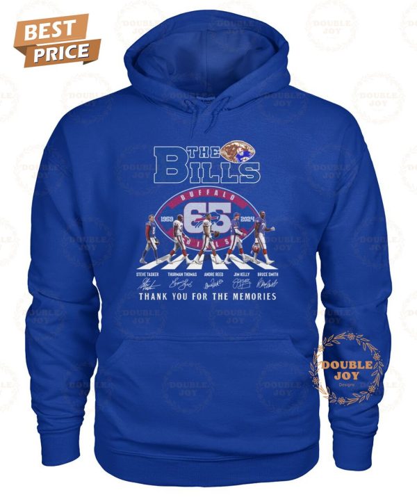 Buffalo Bills 65th Anniversary Thank You For The Memories T-Shirt