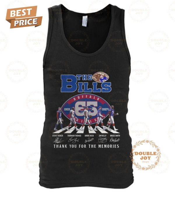 Buffalo Bills 65th Anniversary Thank You For The Memories T-Shirt