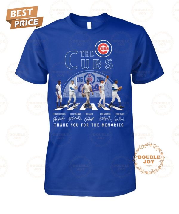 Chicago Cubs 148th Anniversary Thank You For The Memories T-Shirt