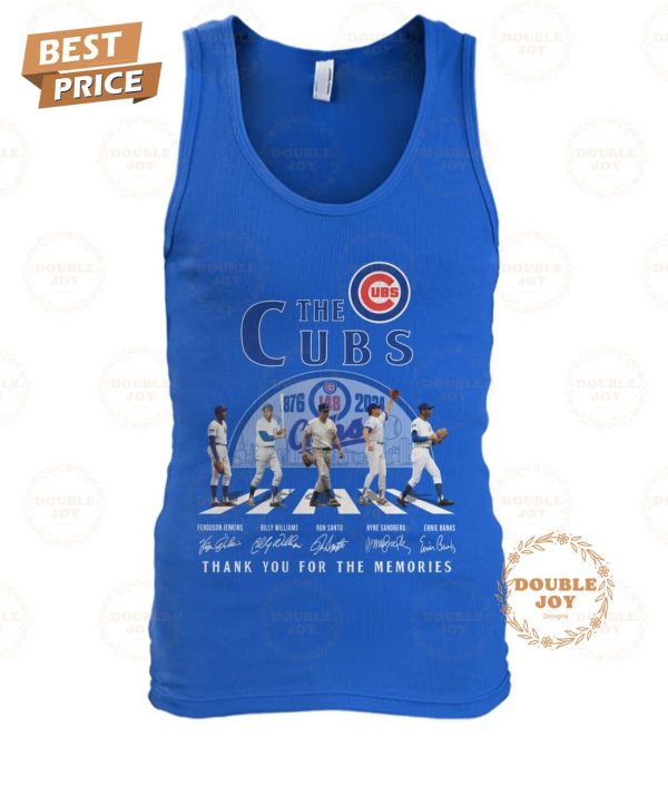 Chicago Cubs 148th Anniversary Thank You For The Memories T-Shirt