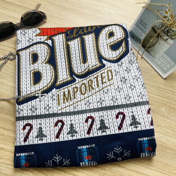 New Labatt Blue Ugly Christmas Sweater