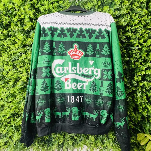 Carlsberg Beer 1847 Xmas Ugly Christmas Sweater