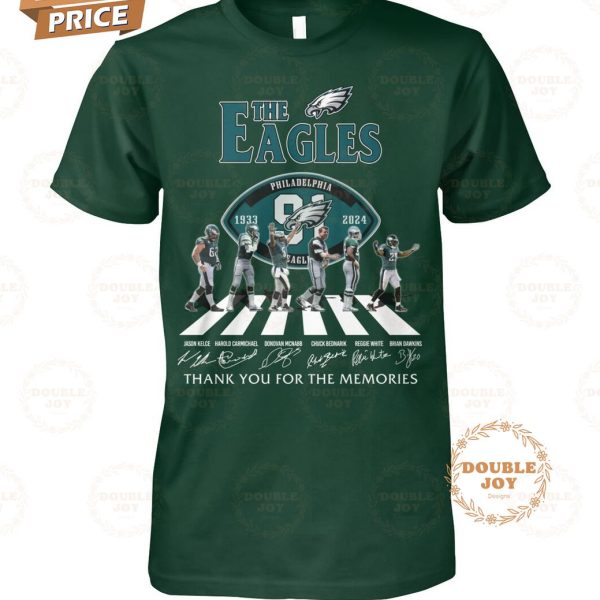 hiladelphia Eagles 91th Anniversary Thank You For The Memories T-Shirt