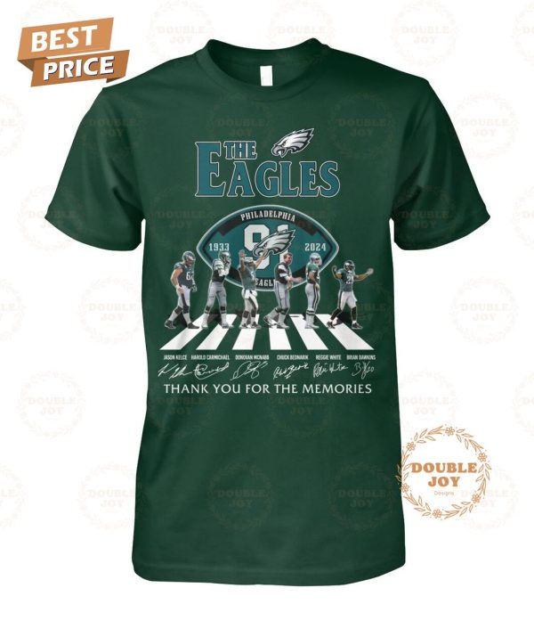 hiladelphia Eagles 91th Anniversary Thank You For The Memories T-Shirt