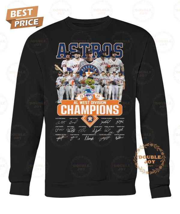 Houston Astros 23-24 AL West Division Champions T-Shirt