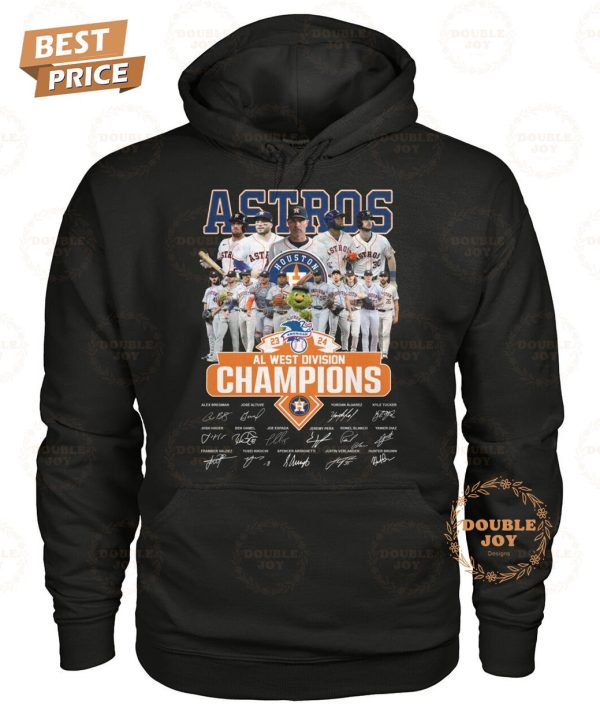 Houston Astros 23-24 AL West Division Champions T-Shirt