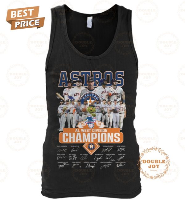 Houston Astros 23-24 AL West Division Champions T-Shirt