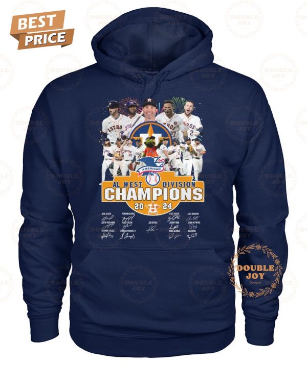 Houston Astros AL West Division Champions 2024 T-Shirt