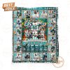 Miami Dolphins Undefeated 1972 17-0 Perfect Season Fleece Blanket