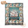 Miami Dolphins 60th Anniversary 1965 – 2025 Fleece Blanket