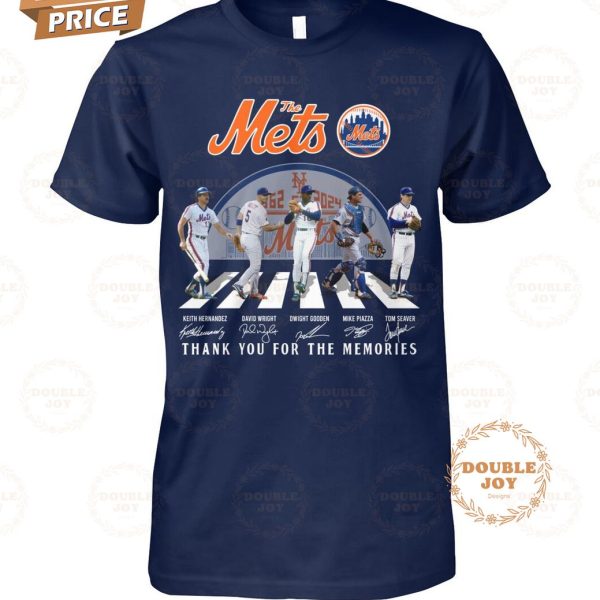 New York Mets 62th Anniversary Thank You For The Memories T-Shirt