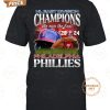 Philadelphia Phillies 2024 NL East Division Champions T-Shirt