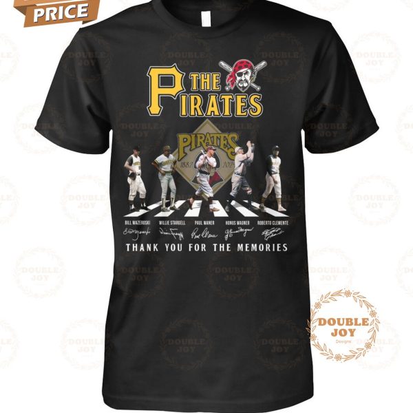 Pittsburgh Pirates 142th Anniversary Thank You For The Memories T-Shirt