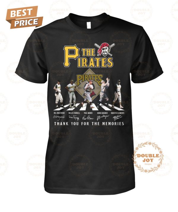 Pittsburgh Pirates 142th Anniversary Thank You For The Memories T-Shirt