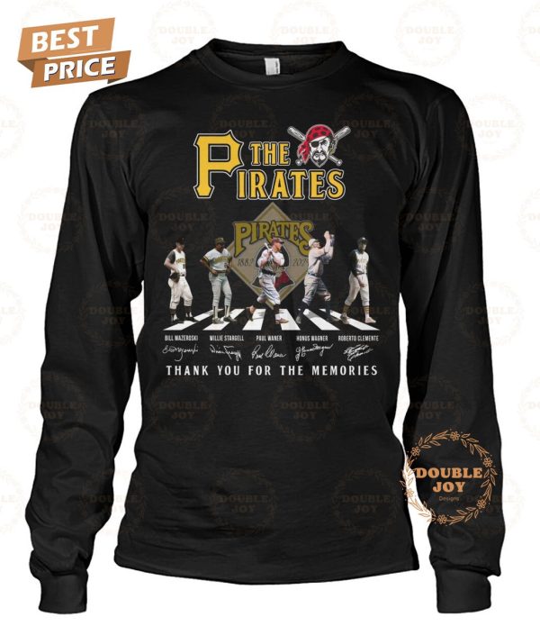 Pittsburgh Pirates 142th Anniversary Thank You For The Memories T-Shirt