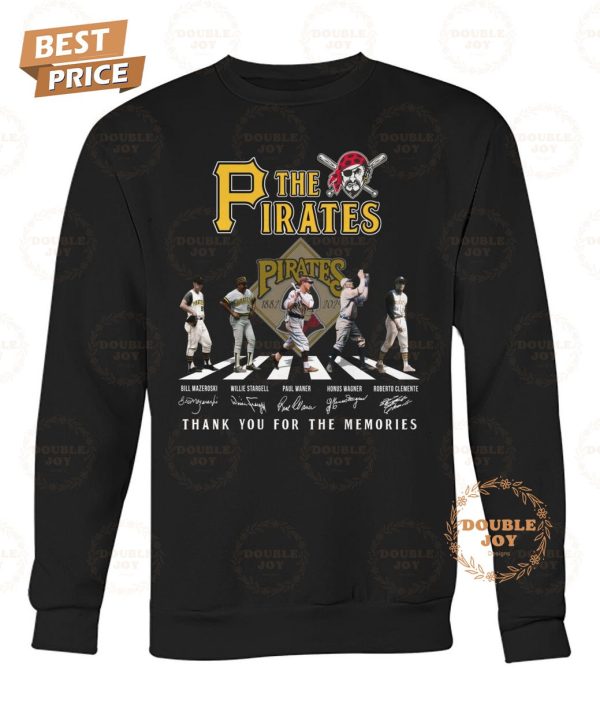 Pittsburgh Pirates 142th Anniversary Thank You For The Memories T-Shirt