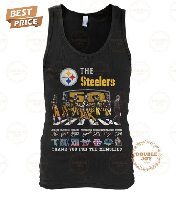 Pittsburgh Steelers 50th Anniversary Super Bowl Thank You For The Memories T-Shirt