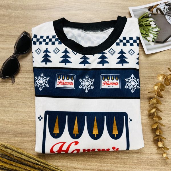 Hamm’s Logo Personalized Ugly Christmas Sweater