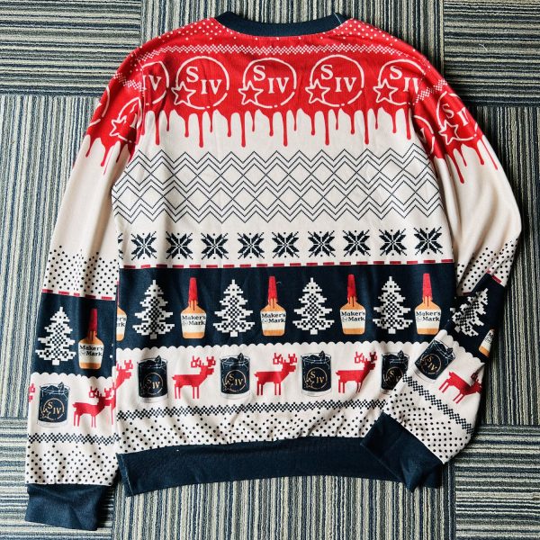 Maker’s Mark Ugly Christmas Sweater