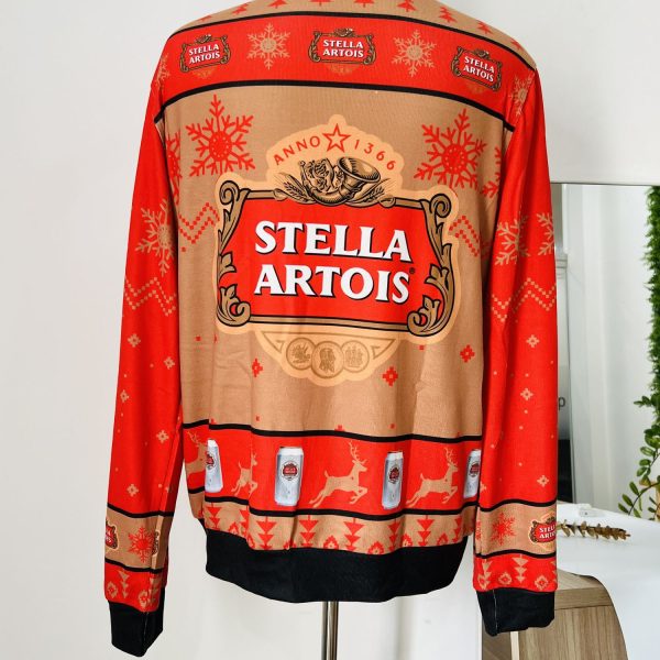 New 2024 Stella Artois Christmas Holiday Ugly Sweater