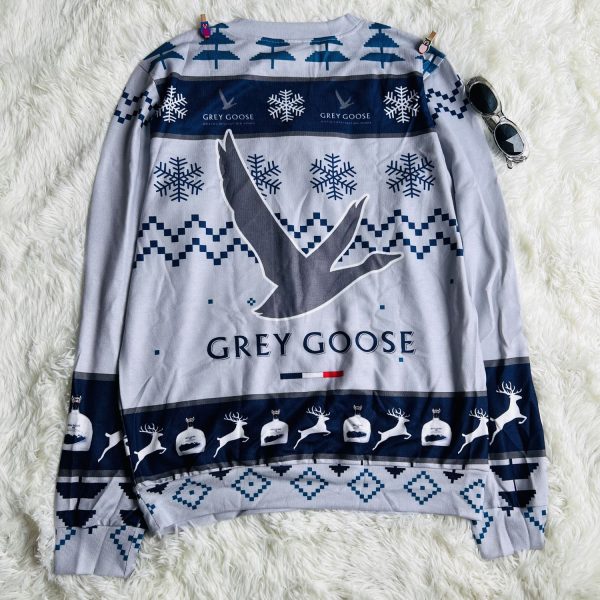 Grey Goose Vodka Ugly Christmas Sweater