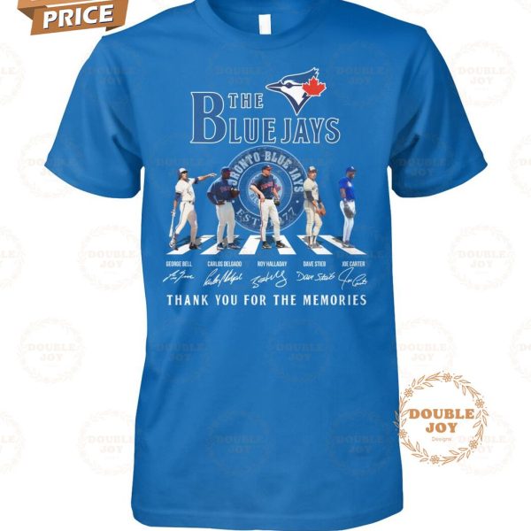 Toronto Blue Jays 47th Anniversary Thank You For The Memories T-Shirt