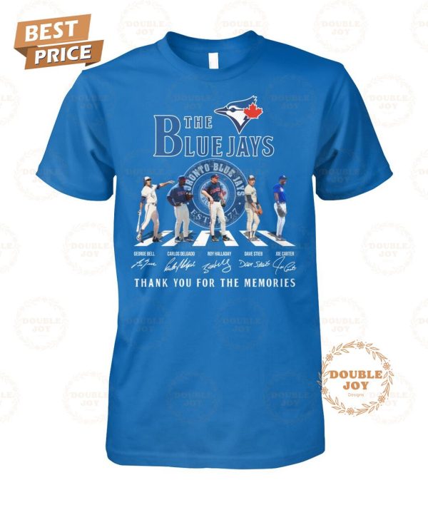 Toronto Blue Jays 47th Anniversary Thank You For The Memories T-Shirt